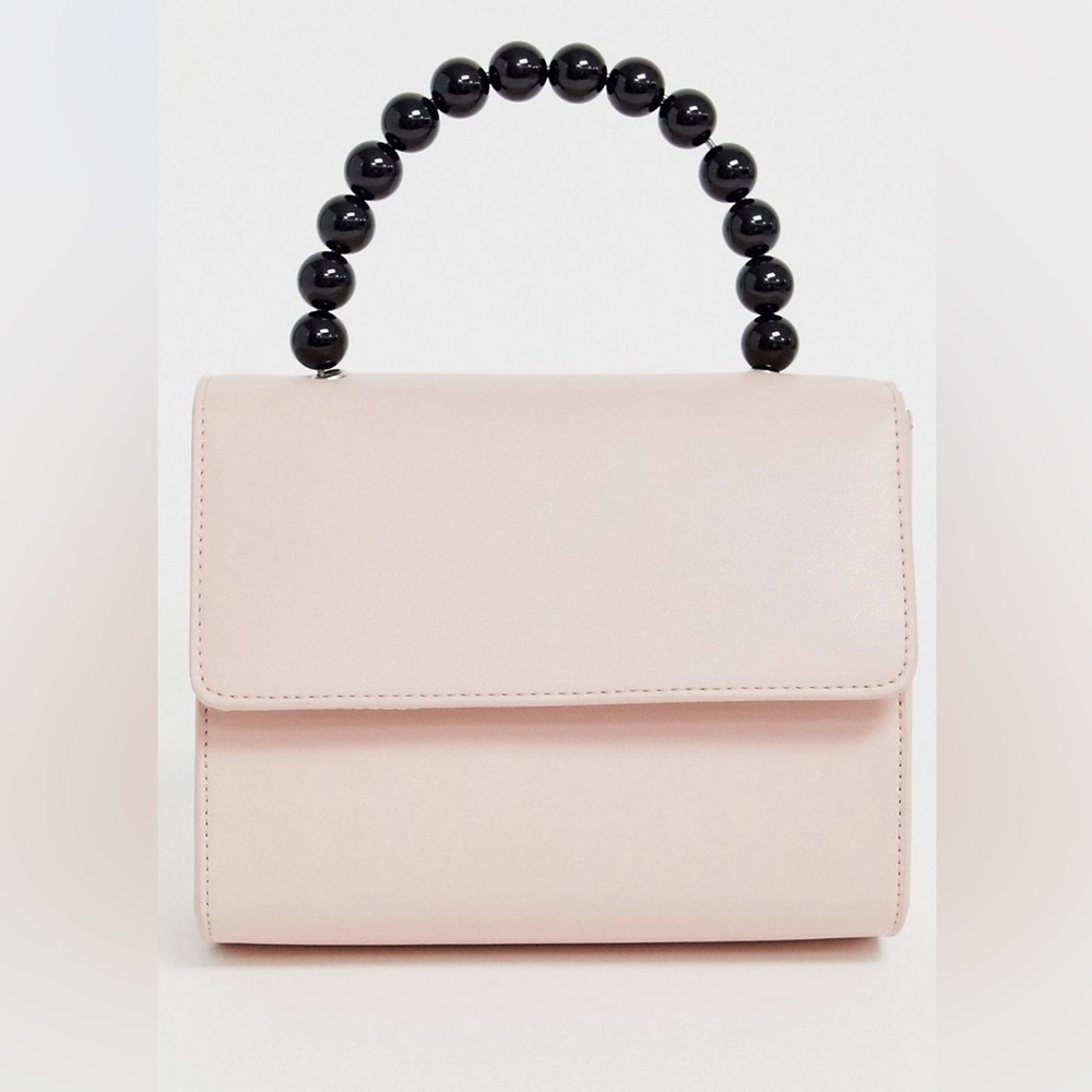 My Accessories London Exclusive beaded Handle across Body Mini Bag